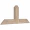 Ekena Millwork Portland Smooth Timber Gable Bracket, Douglas Fir, 48"W x 22"H x 3 1/2"D x 5 1/2"F, 11/12 Pitch GBW048X22X0406POR00SDF - alternate 5